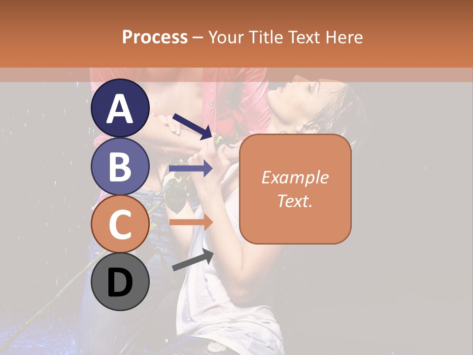 Boyfriend Fashion Art PowerPoint Template