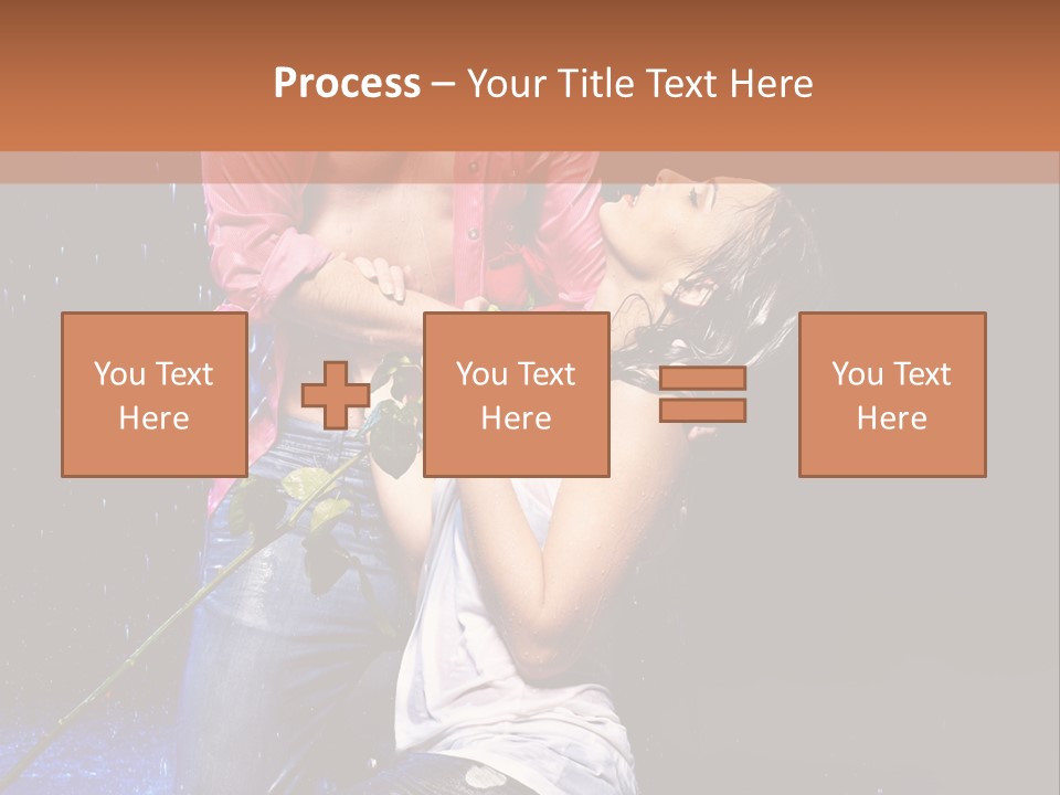 Boyfriend Fashion Art PowerPoint Template