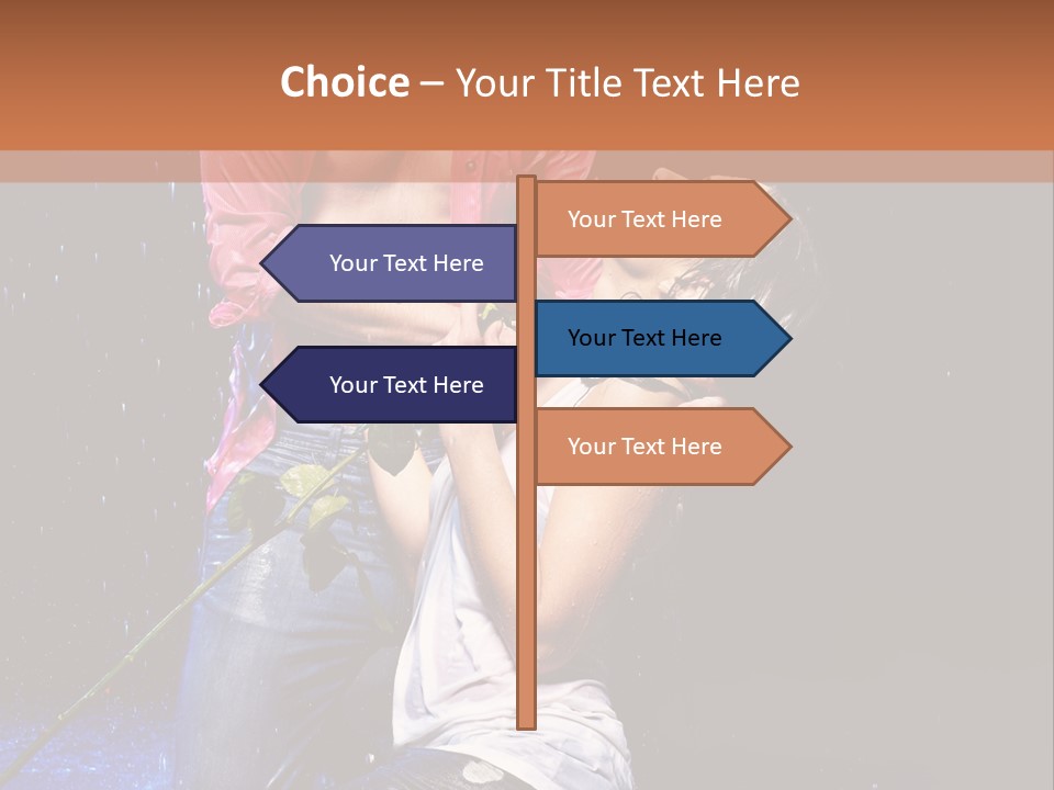 Boyfriend Fashion Art PowerPoint Template