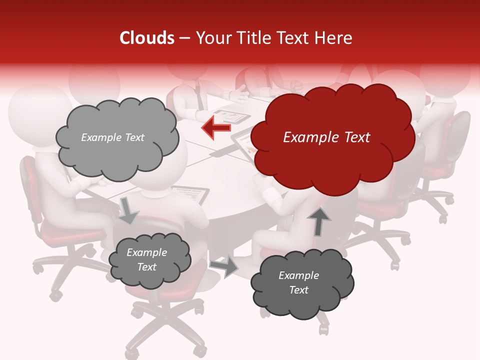 Laptop Communication Workplace PowerPoint Template