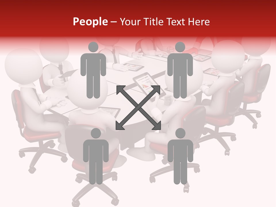 Laptop Communication Workplace PowerPoint Template