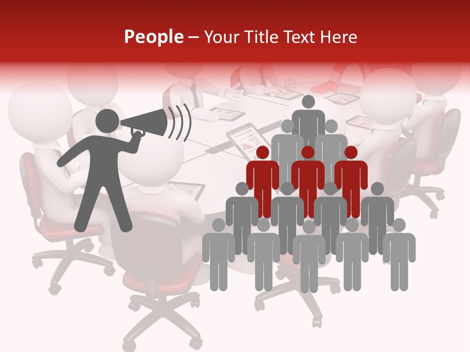 Laptop Communication Workplace PowerPoint Template