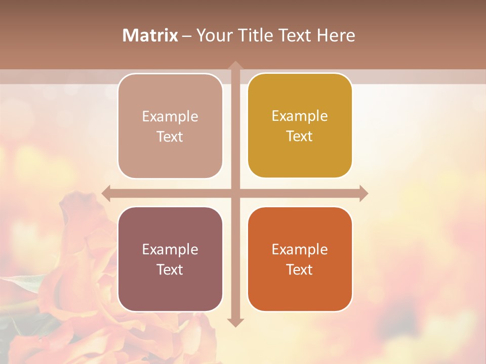 Valentine Muttertag Partnerschaft PowerPoint Template