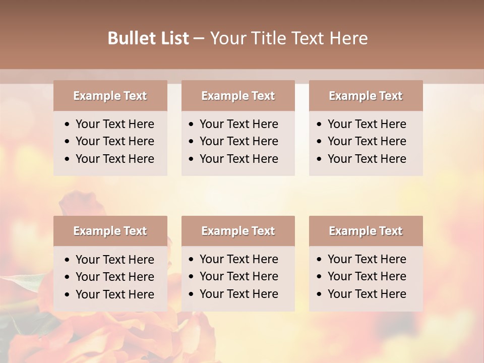 Valentine Muttertag Partnerschaft PowerPoint Template