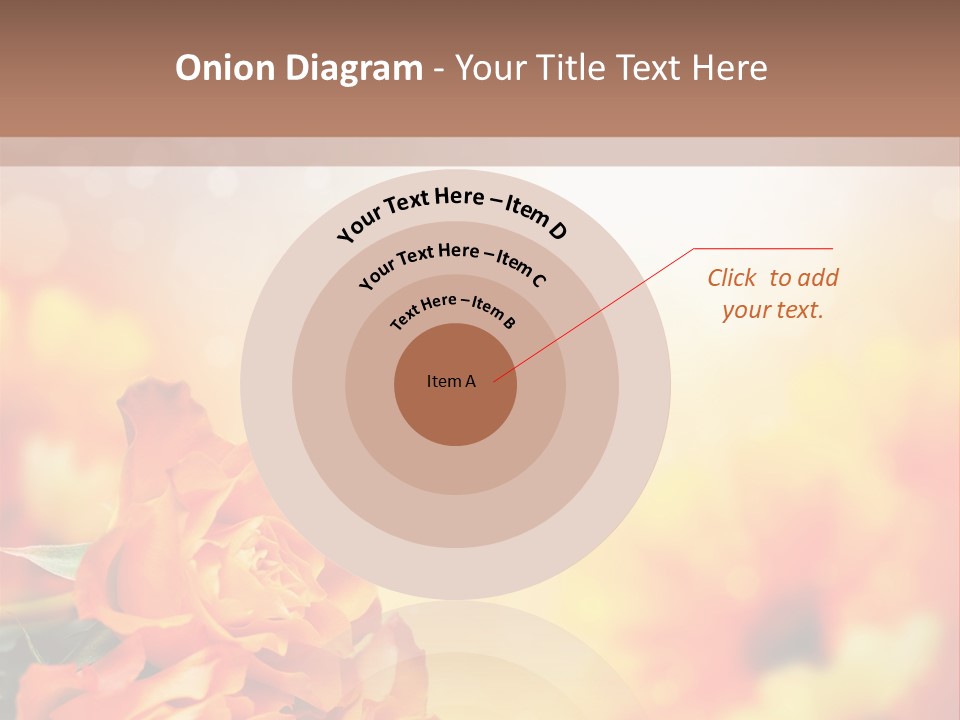 Valentine Muttertag Partnerschaft PowerPoint Template