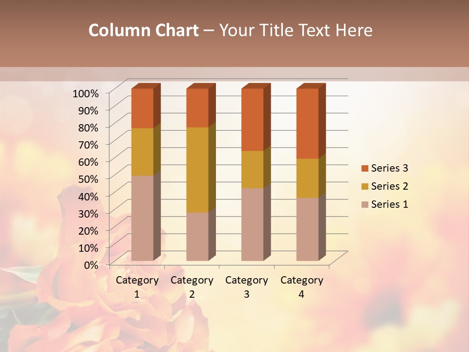 Valentine Muttertag Partnerschaft PowerPoint Template