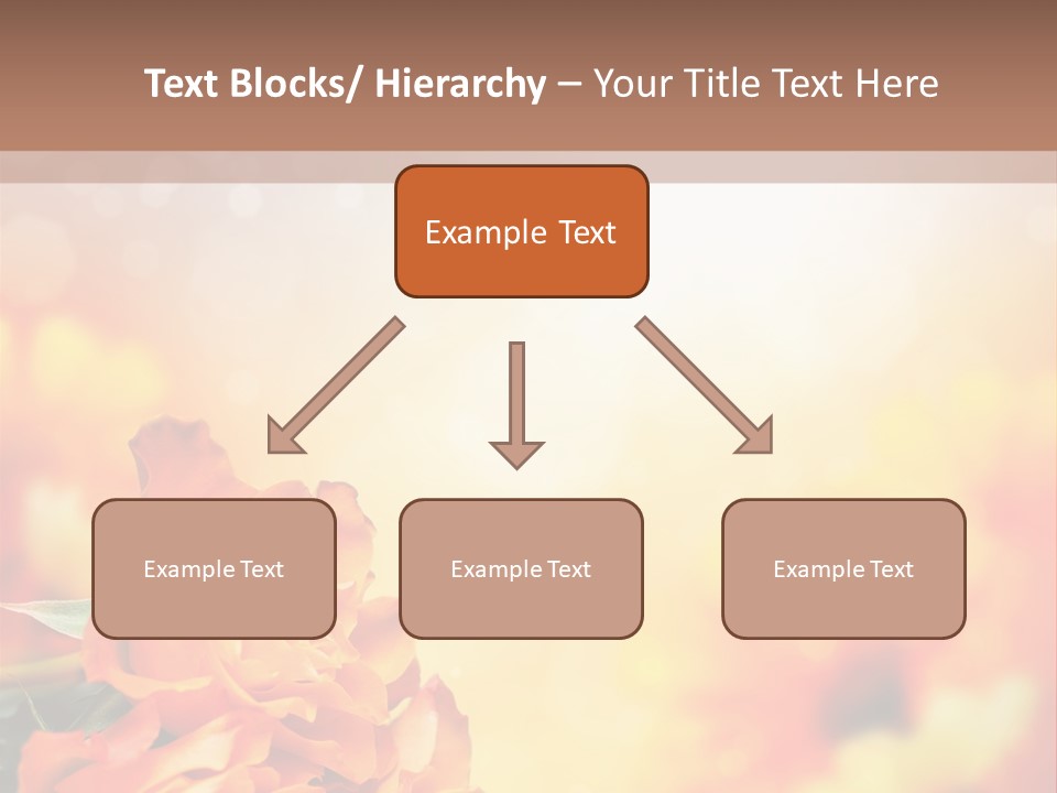 Valentine Muttertag Partnerschaft PowerPoint Template