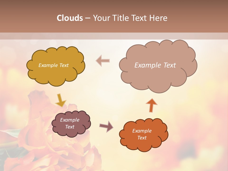 Valentine Muttertag Partnerschaft PowerPoint Template