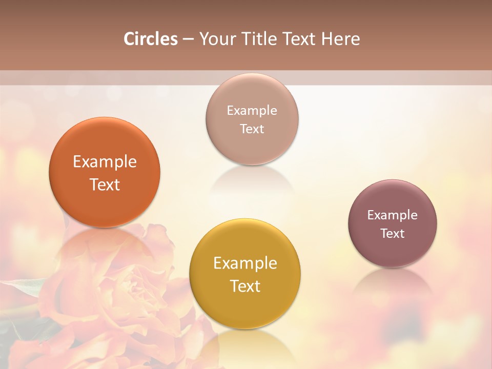 Valentine Muttertag Partnerschaft PowerPoint Template