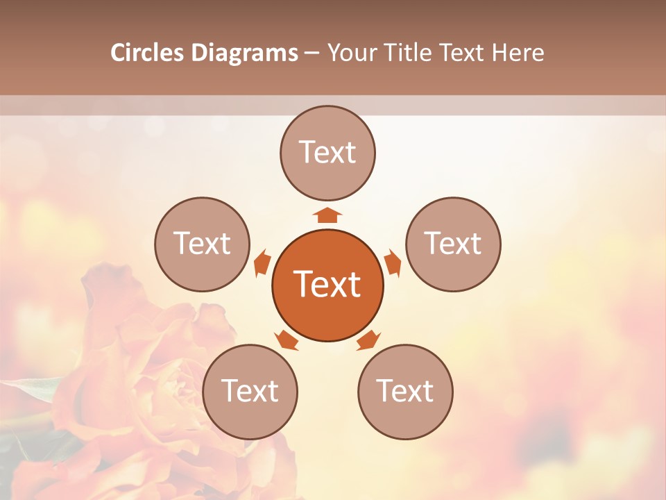 Valentine Muttertag Partnerschaft PowerPoint Template