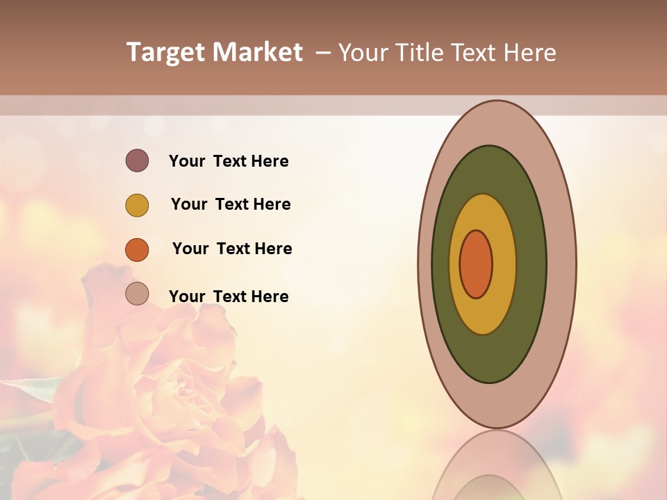 Valentine Muttertag Partnerschaft PowerPoint Template