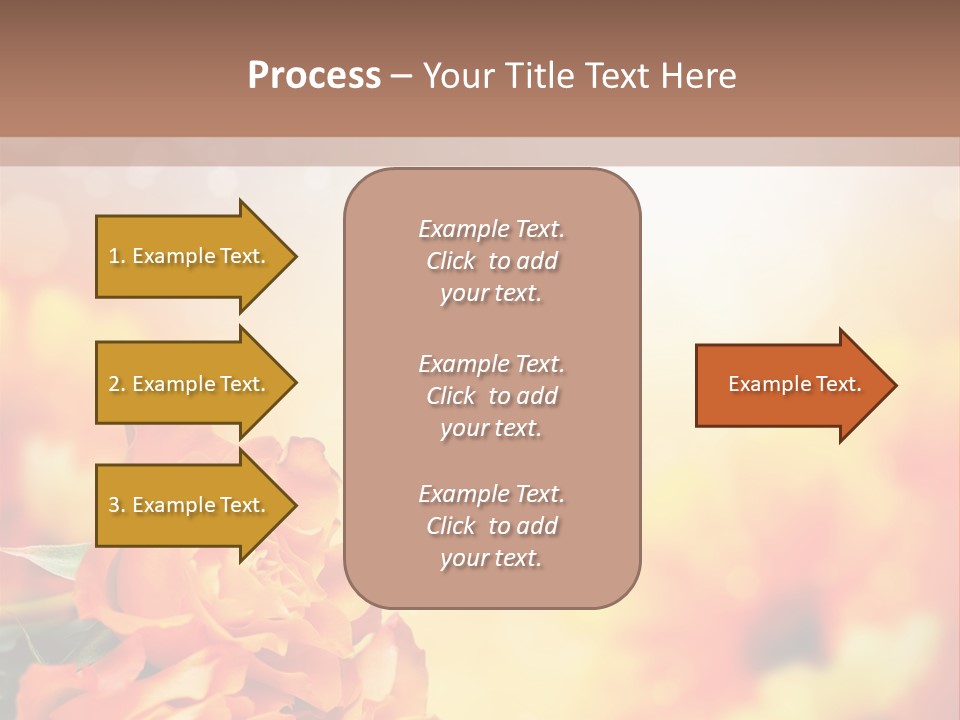 Valentine Muttertag Partnerschaft PowerPoint Template