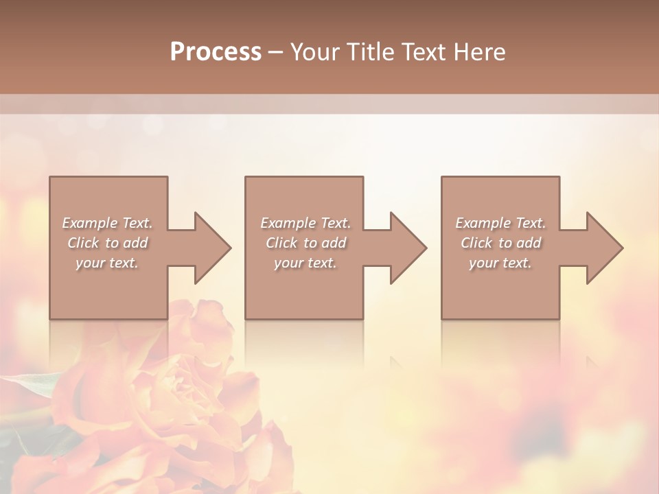Valentine Muttertag Partnerschaft PowerPoint Template