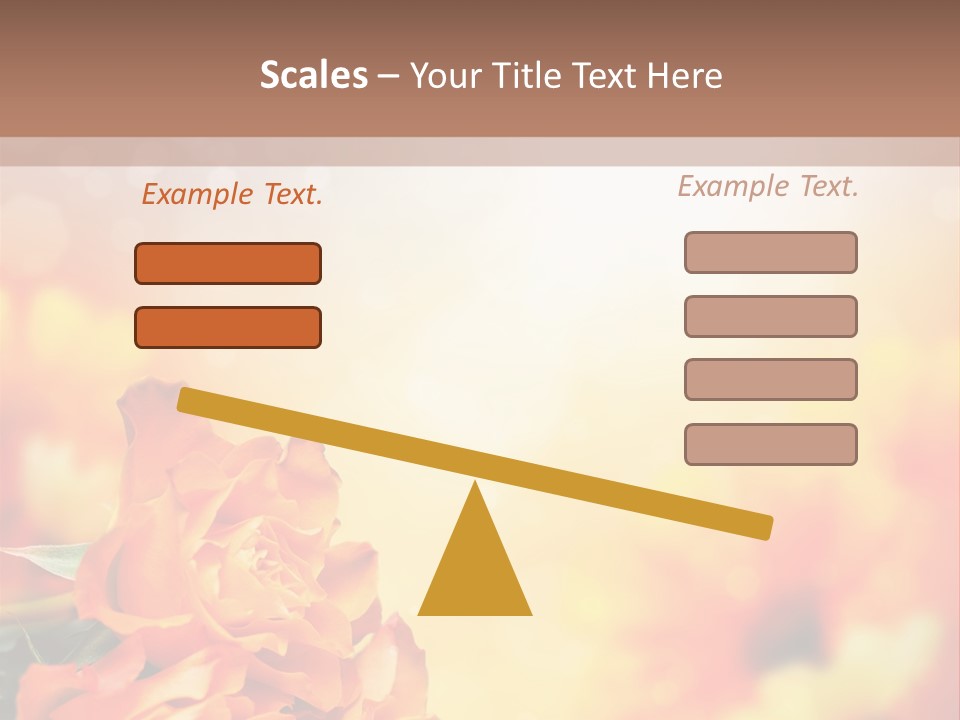 Valentine Muttertag Partnerschaft PowerPoint Template