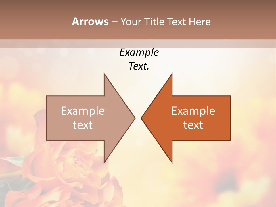 Valentine Muttertag Partnerschaft PowerPoint Template