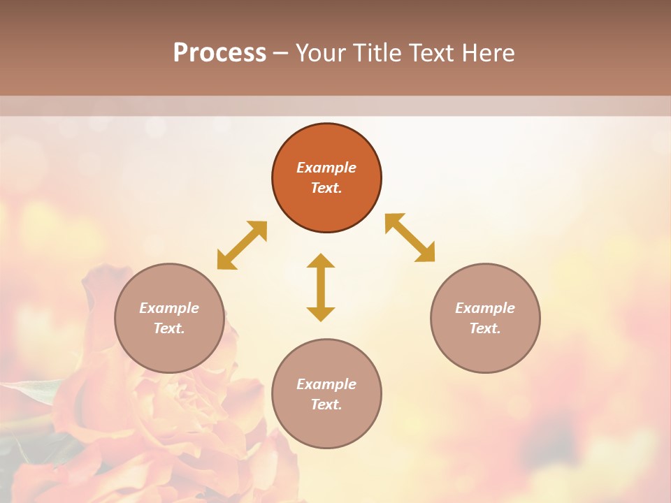 Valentine Muttertag Partnerschaft PowerPoint Template