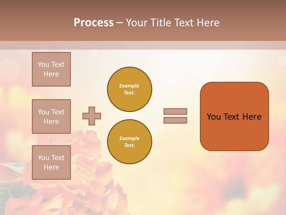Valentine Muttertag Partnerschaft PowerPoint Template