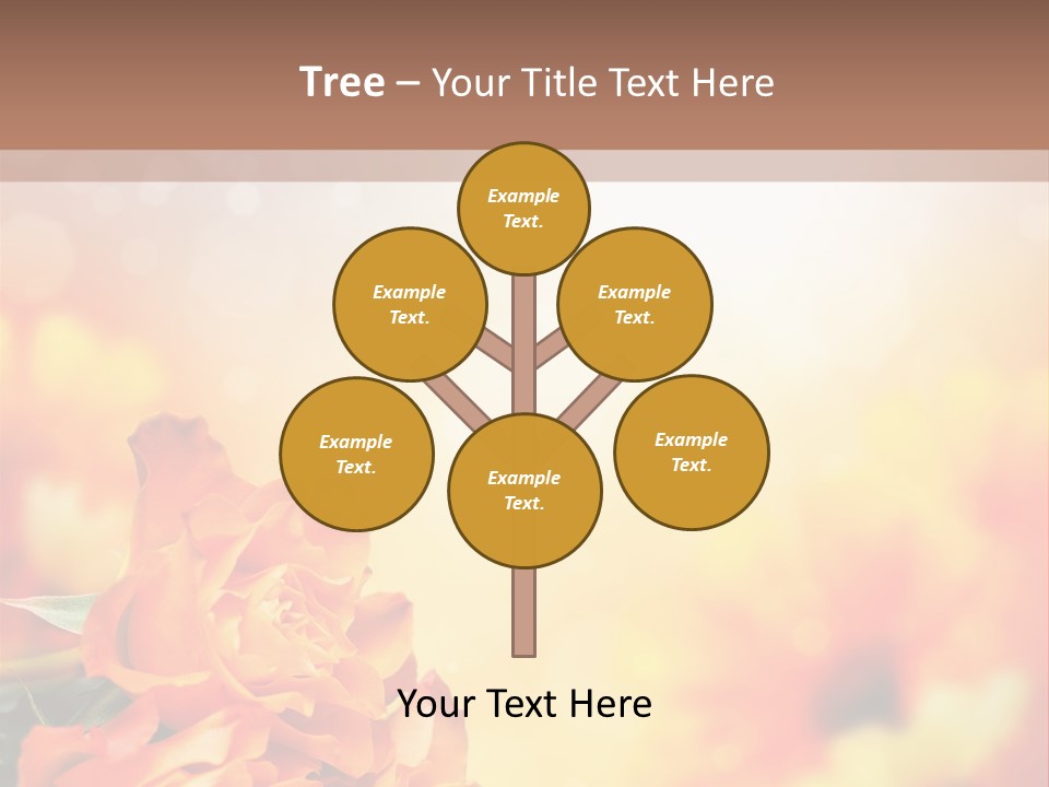 Valentine Muttertag Partnerschaft PowerPoint Template