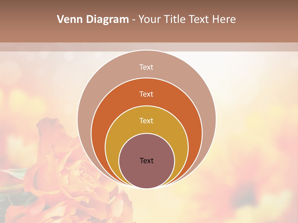 Valentine Muttertag Partnerschaft PowerPoint Template