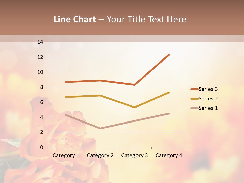 Valentine Muttertag Partnerschaft PowerPoint Template