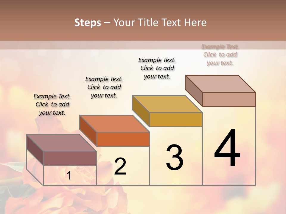 Valentine Muttertag Partnerschaft PowerPoint Template