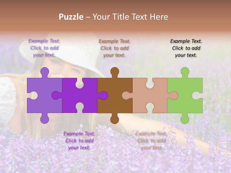 Nature Garden Pretty PowerPoint Template