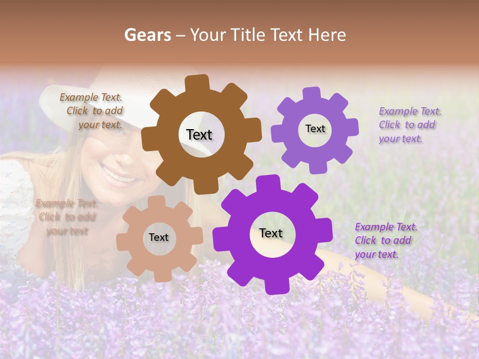 Nature Garden Pretty PowerPoint Template