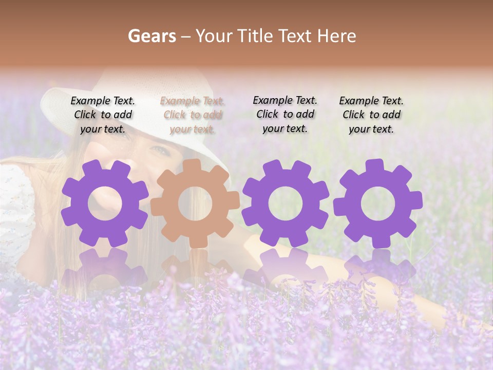 Nature Garden Pretty PowerPoint Template