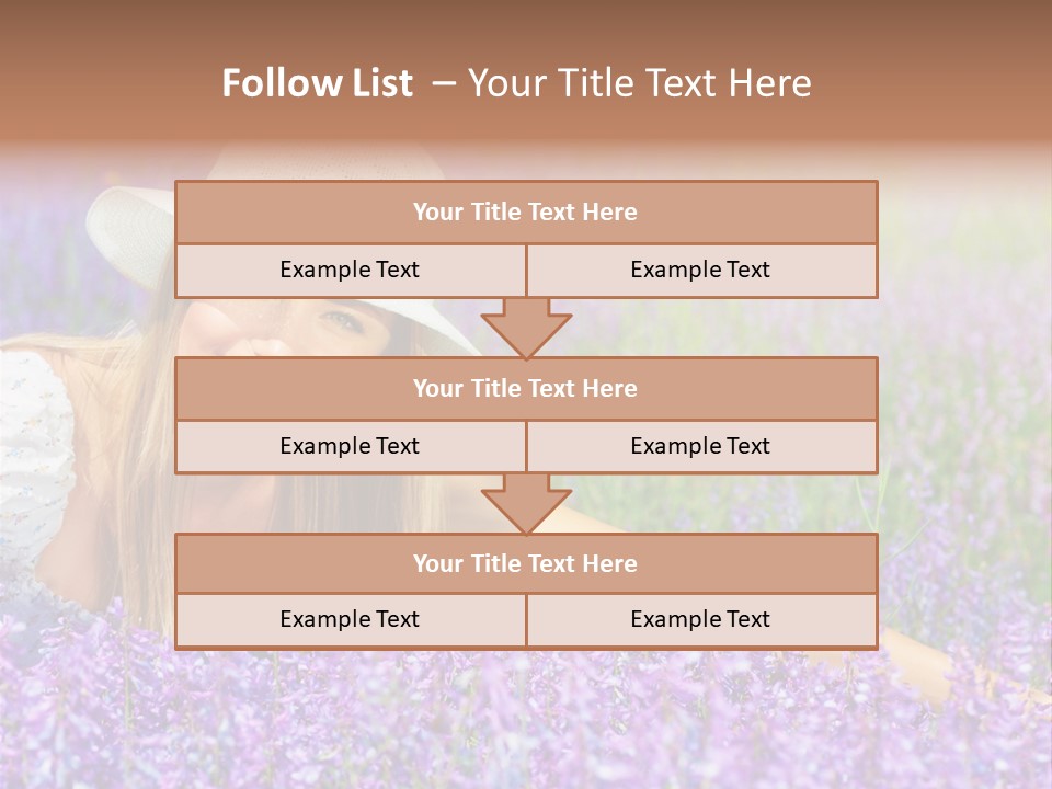 Nature Garden Pretty PowerPoint Template