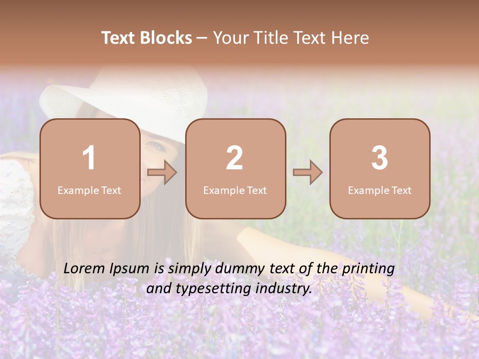 Nature Garden Pretty PowerPoint Template
