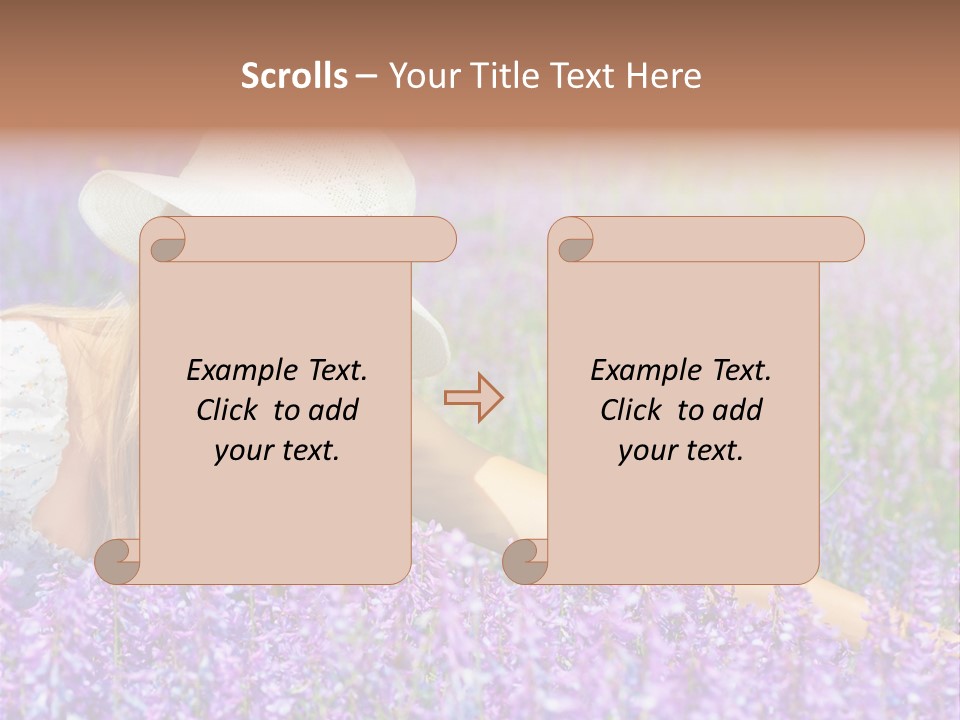 Nature Garden Pretty PowerPoint Template