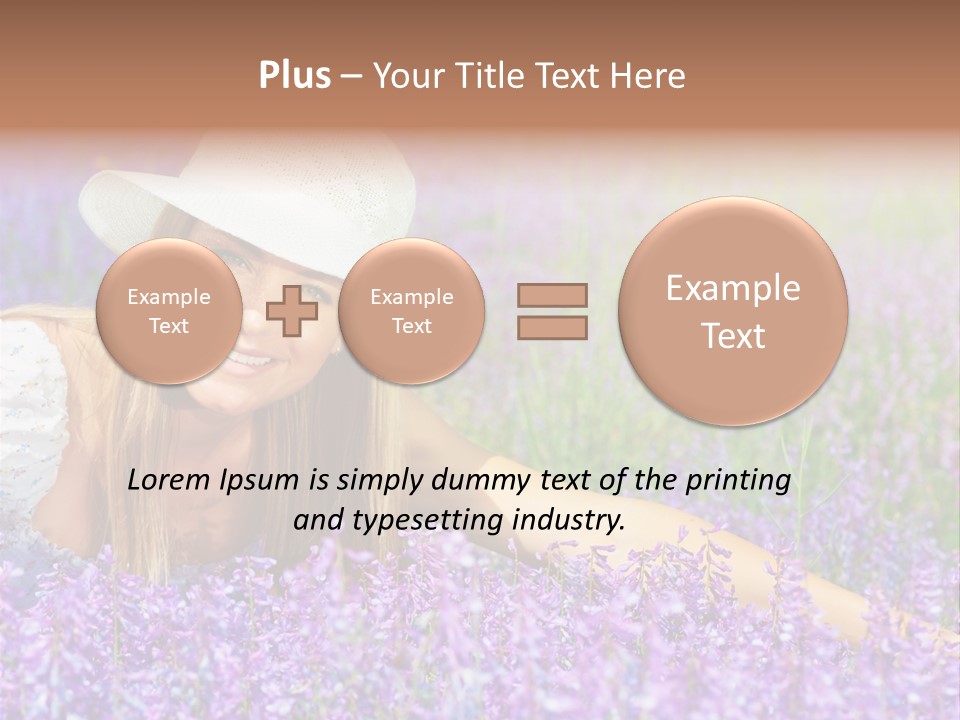 Nature Garden Pretty PowerPoint Template