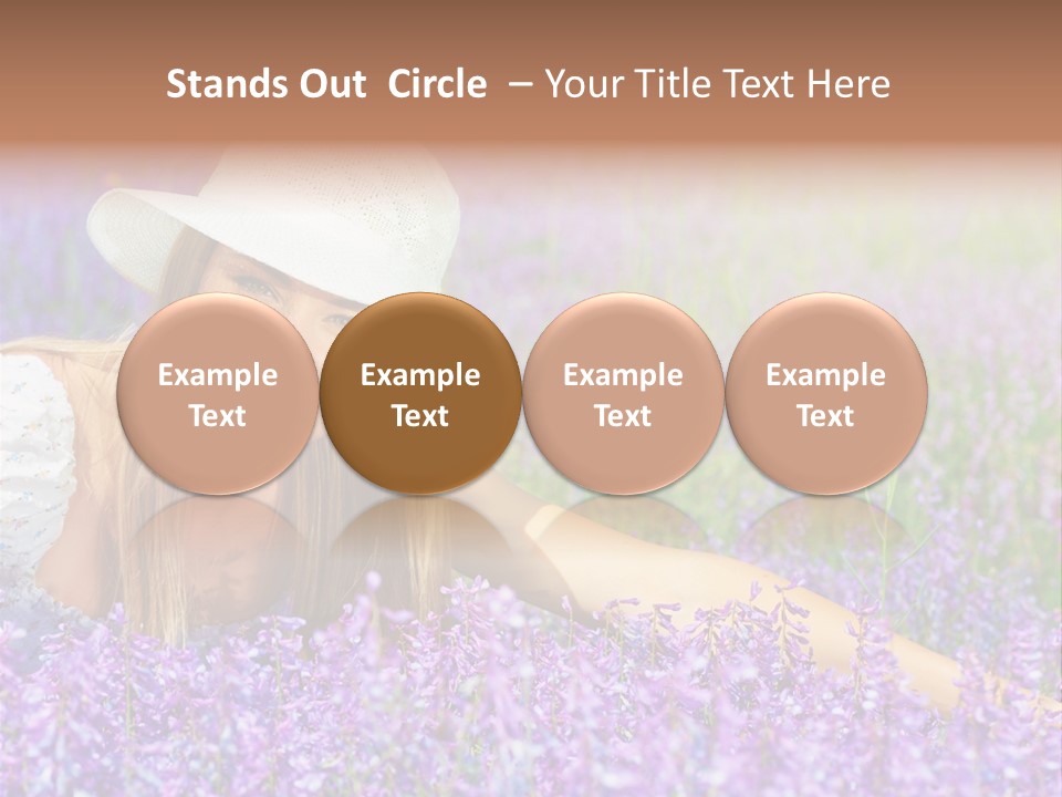 Nature Garden Pretty PowerPoint Template