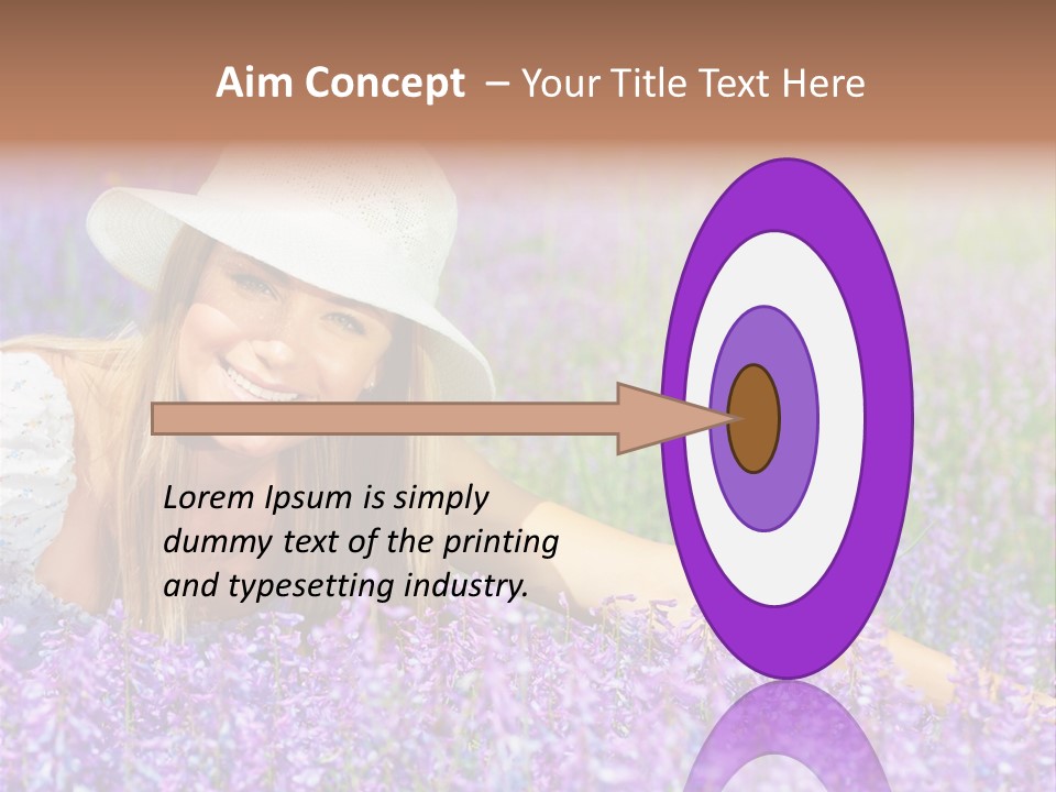 Nature Garden Pretty PowerPoint Template