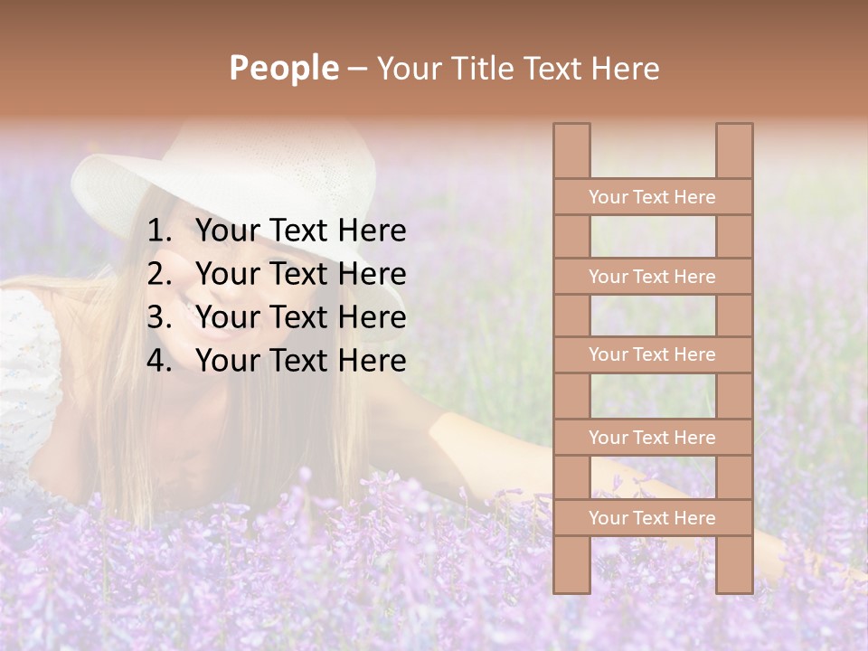 Nature Garden Pretty PowerPoint Template
