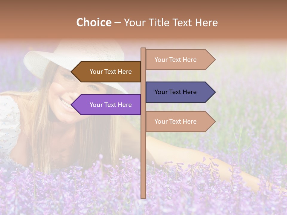 Nature Garden Pretty PowerPoint Template