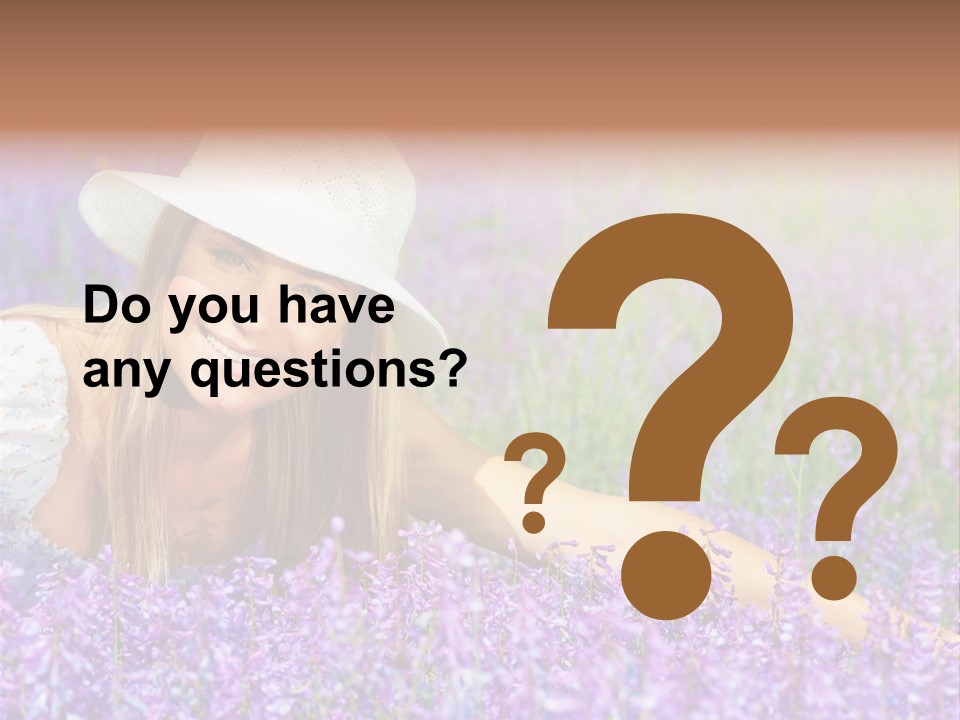 Nature Garden Pretty PowerPoint Template