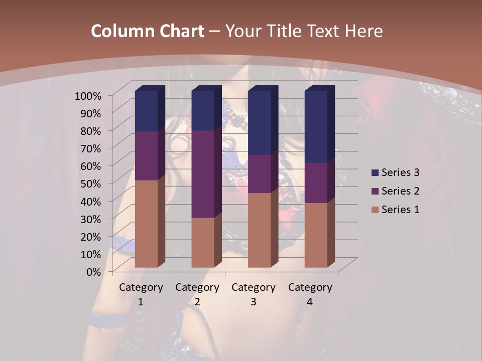 Bellydancer Eastern Lebanon PowerPoint Template