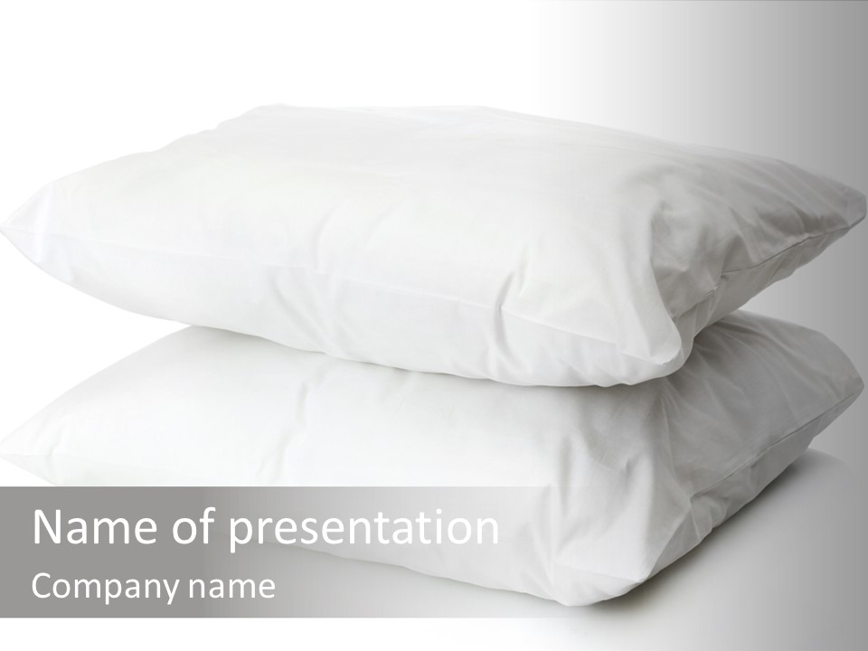 Pillows Household Pillow PowerPoint Template