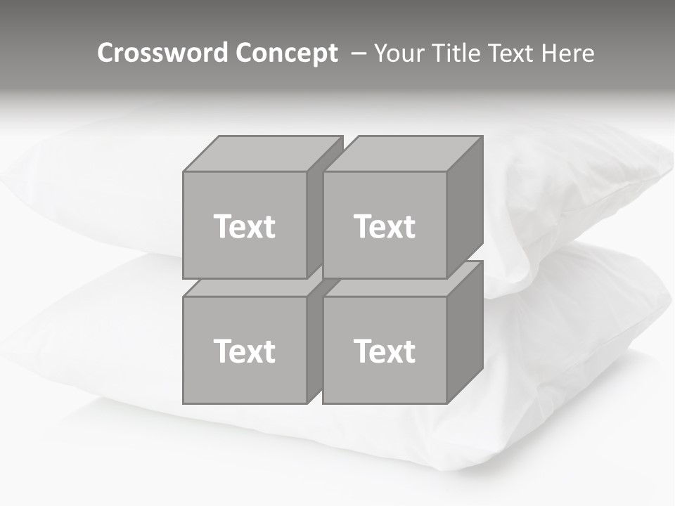 Pillows Household Pillow PowerPoint Template