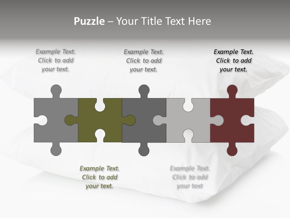 Pillows Household Pillow PowerPoint Template