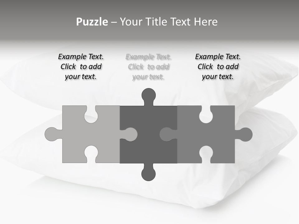 Pillows Household Pillow PowerPoint Template