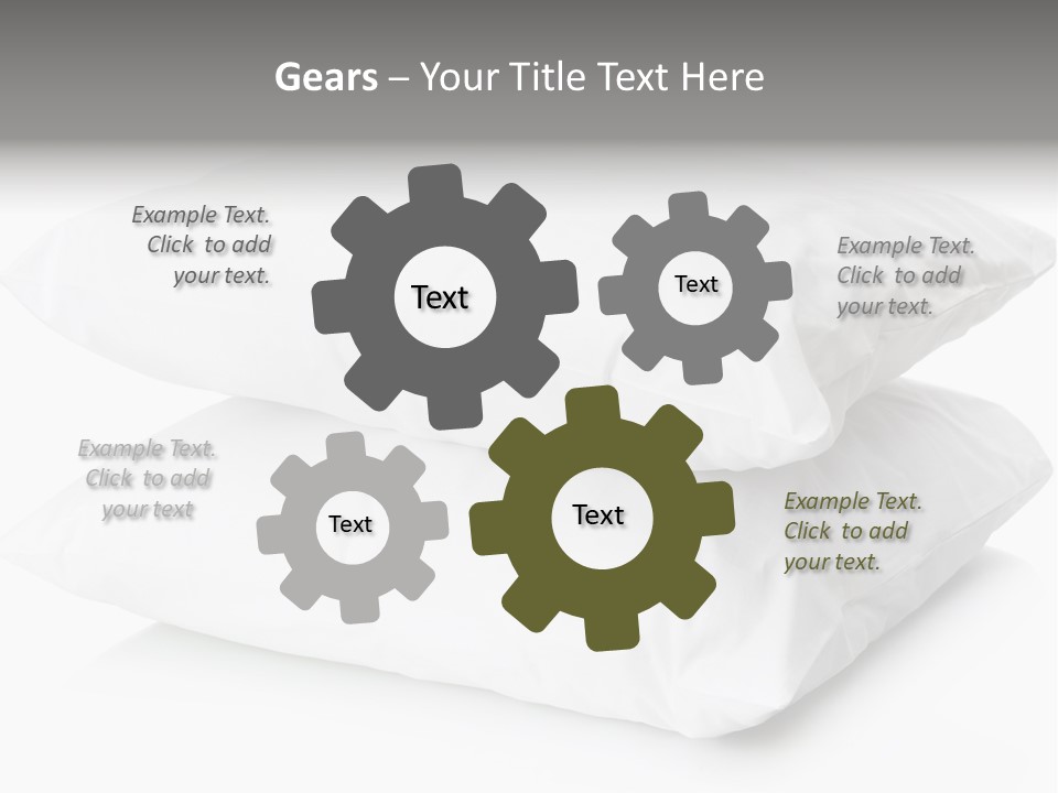 Pillows Household Pillow PowerPoint Template