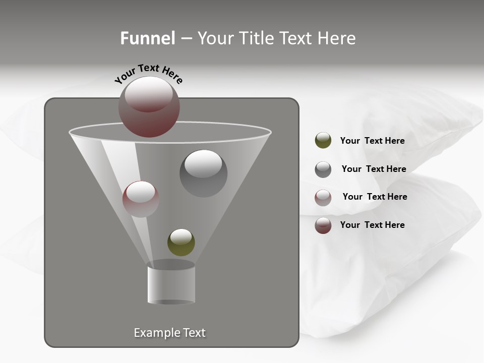 Pillows Household Pillow PowerPoint Template