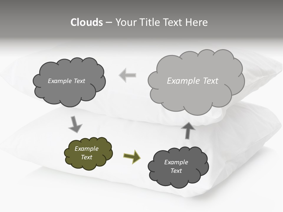 Pillows Household Pillow PowerPoint Template