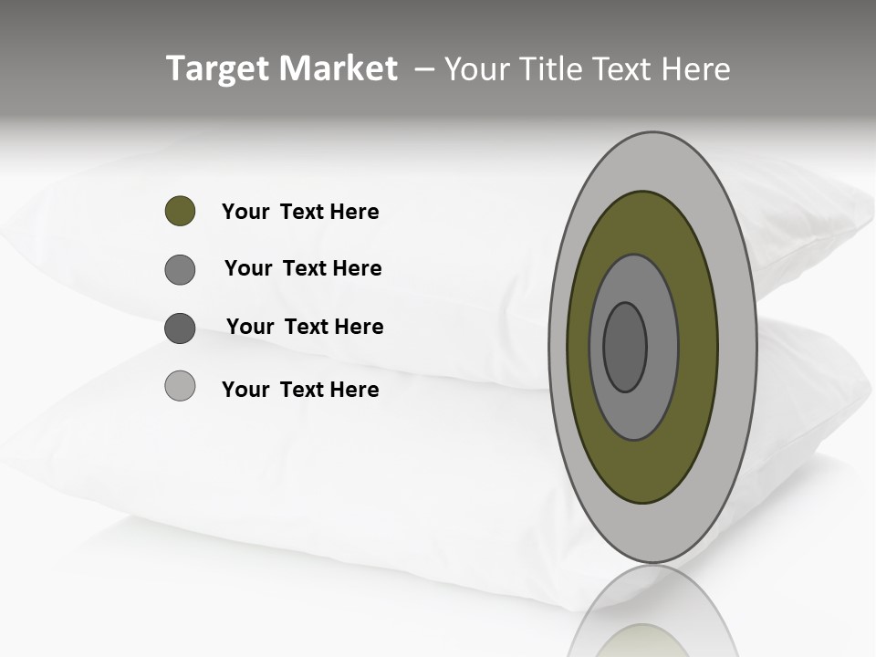 Pillows Household Pillow PowerPoint Template