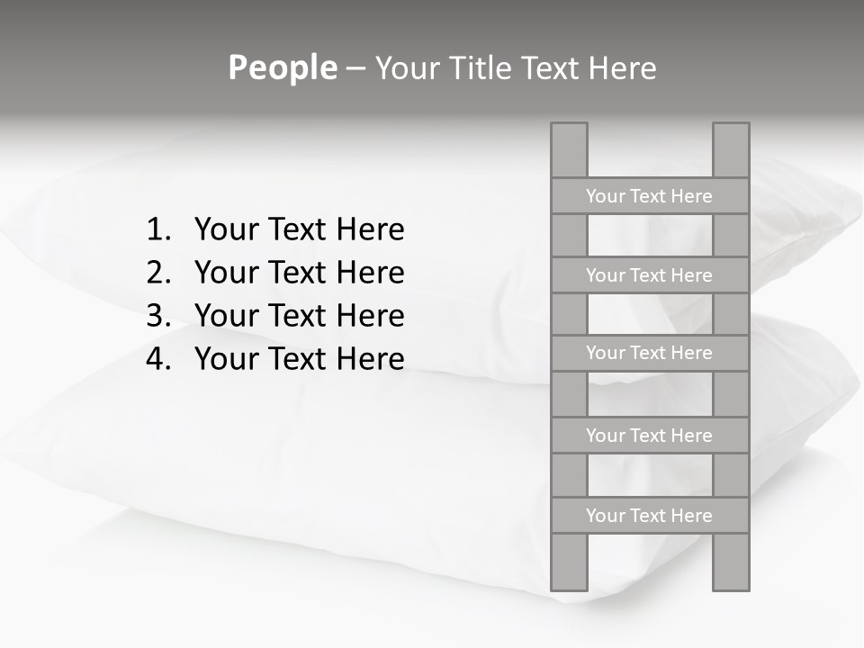 Pillows Household Pillow PowerPoint Template