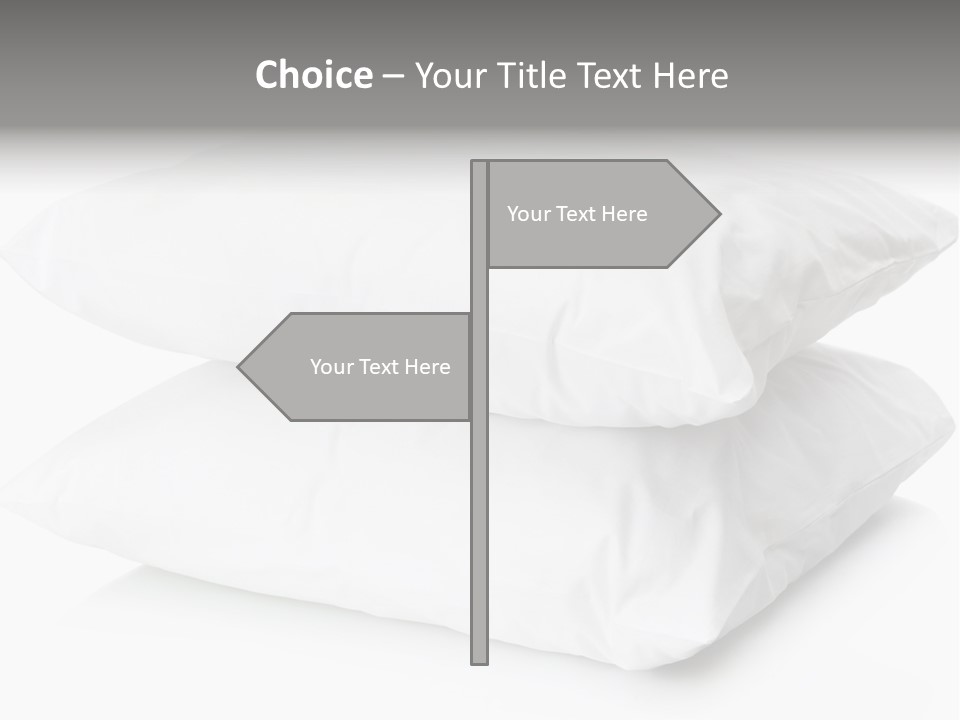Pillows Household Pillow PowerPoint Template