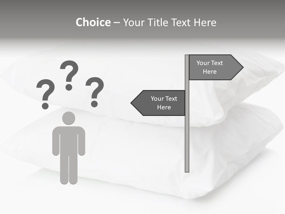 Pillows Household Pillow PowerPoint Template