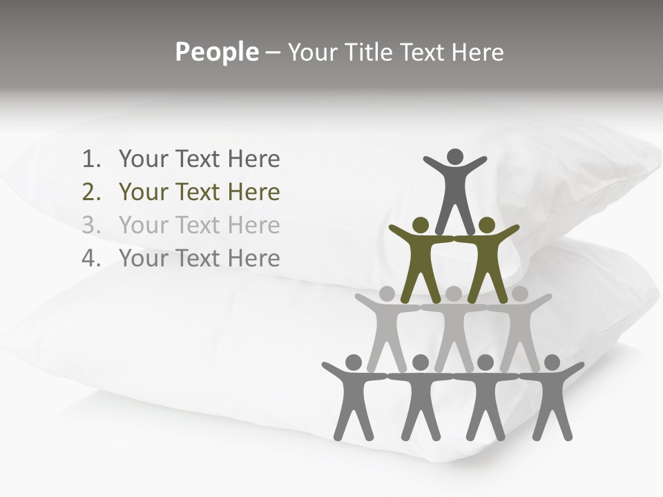 Pillows Household Pillow PowerPoint Template